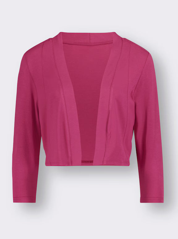 Damen Bolero Shirtjacke | Kurzform Vielseitiger Schnitt