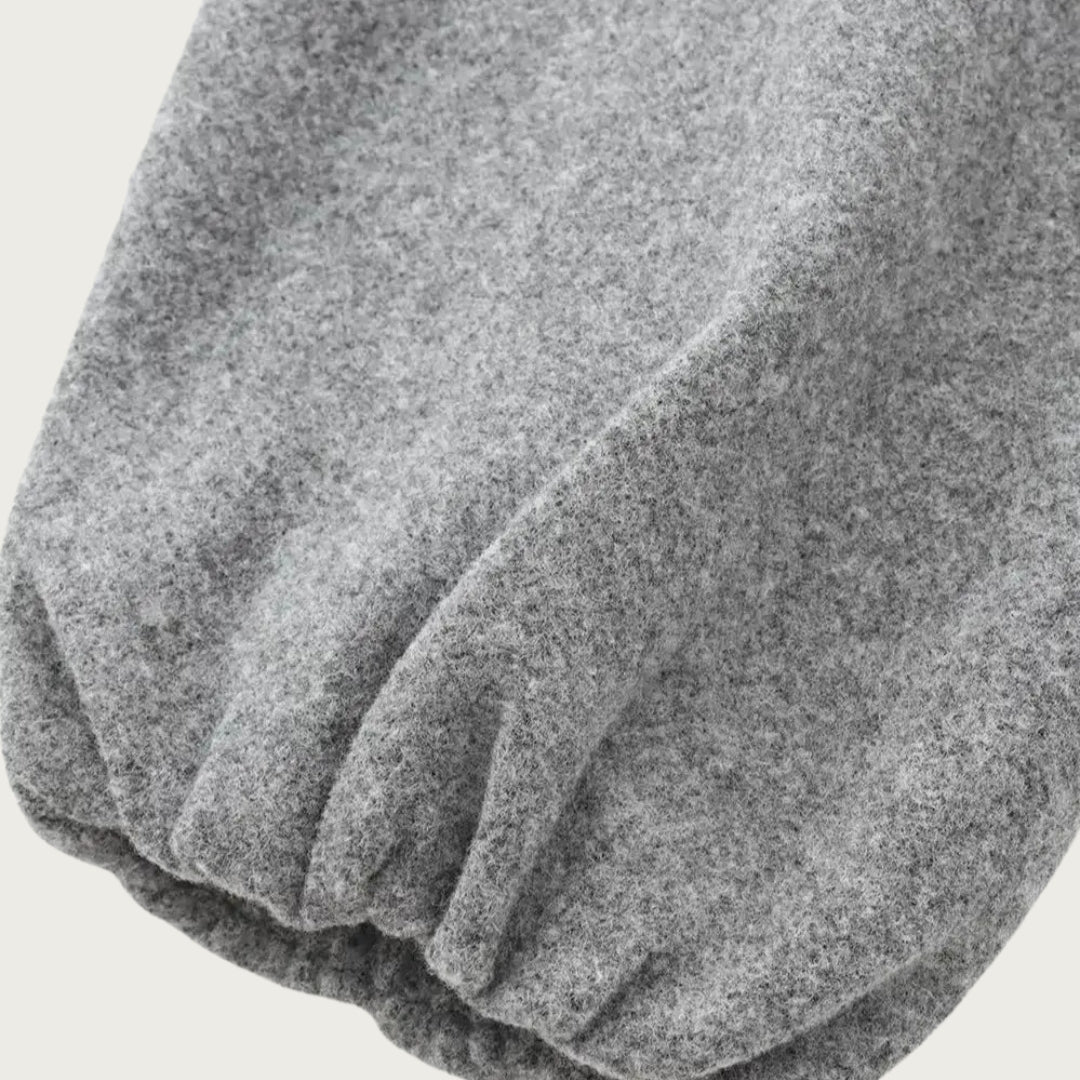 Kurze Damenjacke Mit Rundhalsausschnitt | Lässig