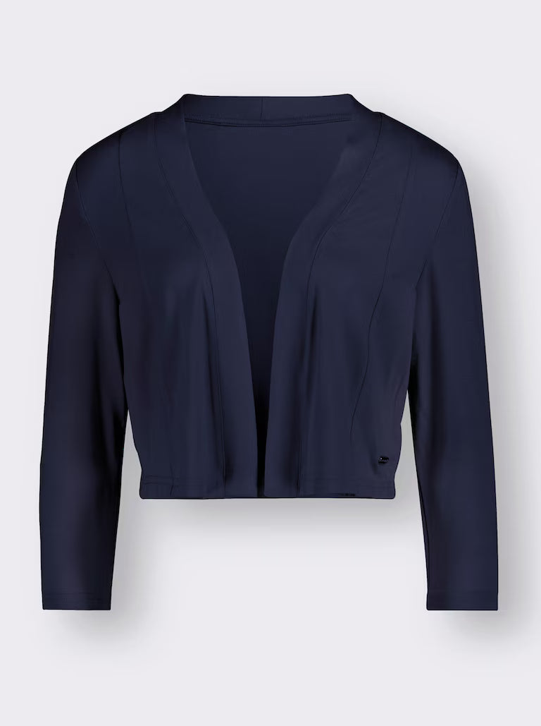 Damen Bolero Shirtjacke | Kurzform Vielseitiger Schnitt