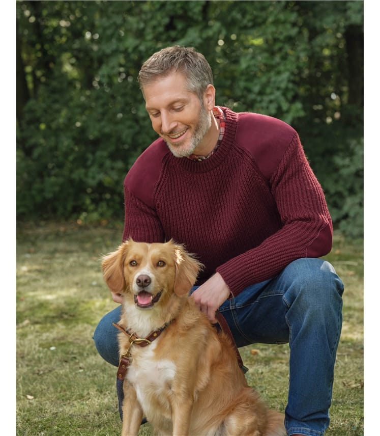 Herren Struktur Pullover | Alltag Form