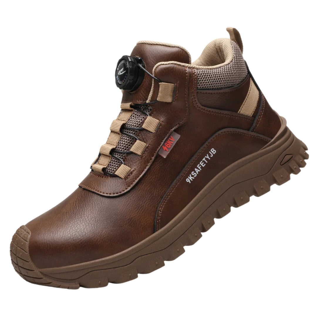 Herren Arbeitsschuhe | Hoher Schnitt Mit Drehverschluss-Orthomode.de