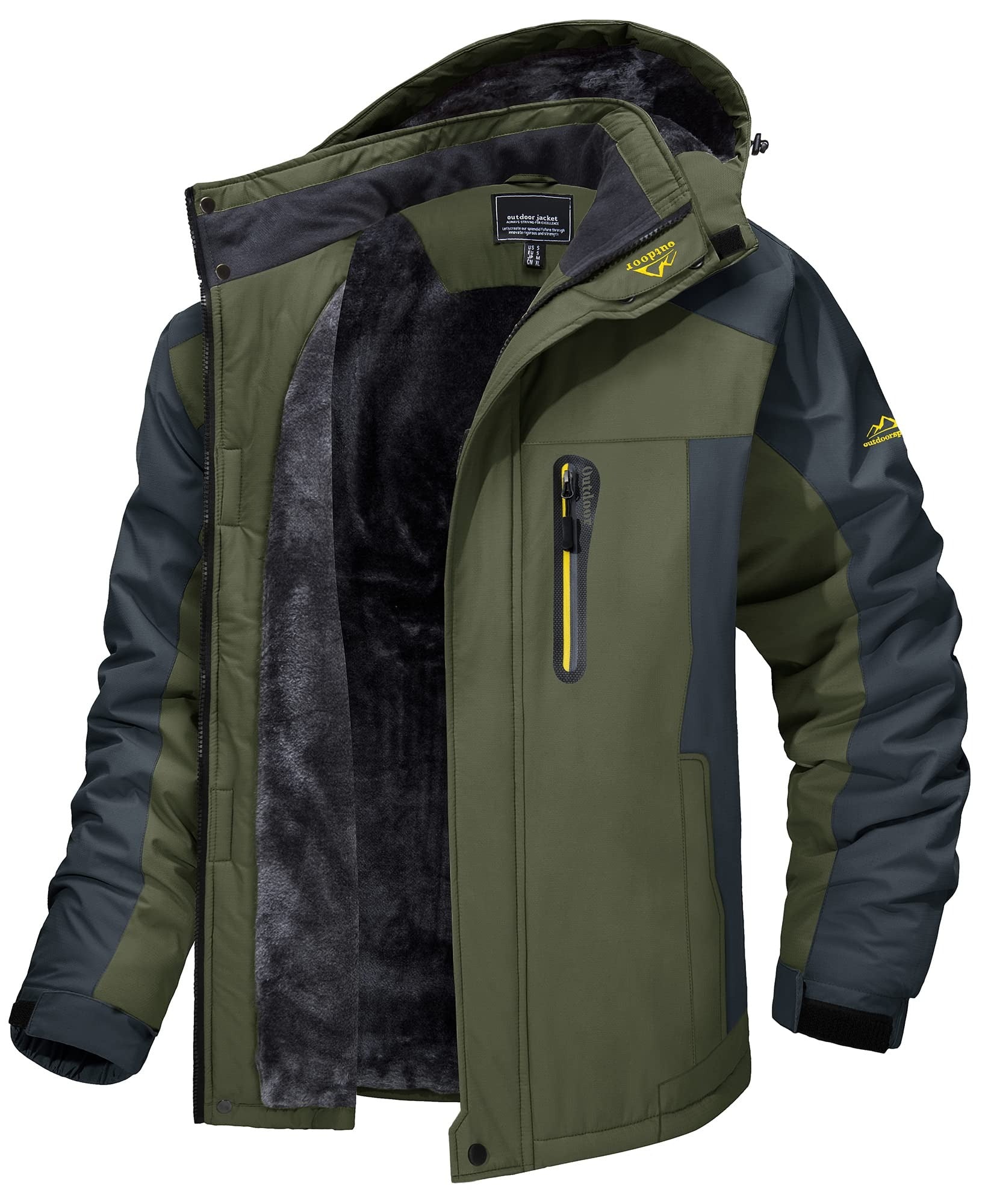 Outdoorjacke Mit Kapuze Für Herren | Herbst