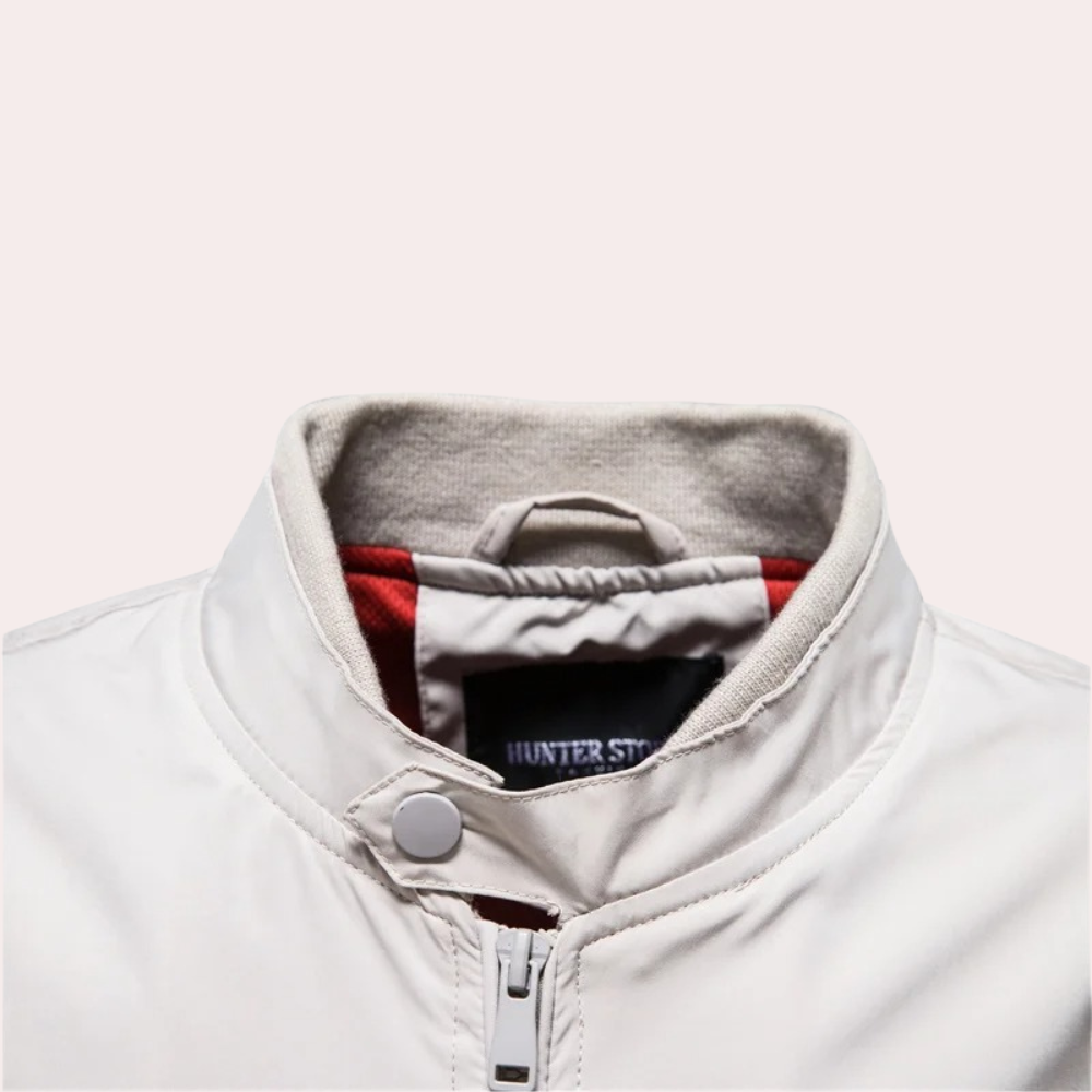 Lässige Jacke Mit Stehkragen Für Herren | Winter