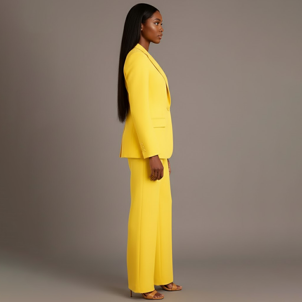 Hosenanzug Damen | Klarer Zweiteiler Mit Moderner Linie-Orthomode.de