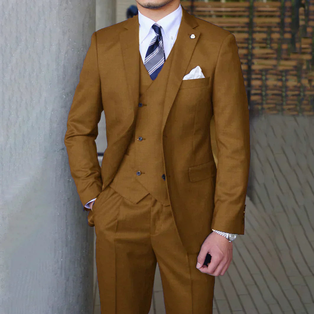 Klassischer 3-Teiliger Anzug Für Männer | Formell