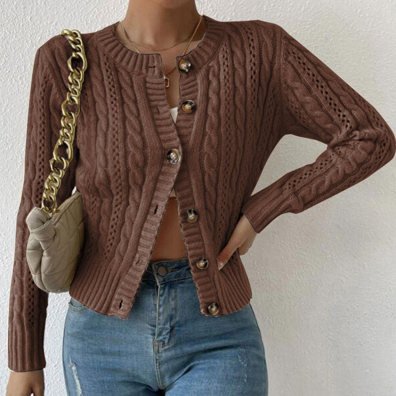 Strickcardigan für Damen | Mit langen Ärmeln