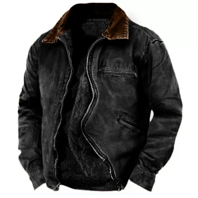 Herren Gefütterte Winterjacke | Alltagstauglicher Stil