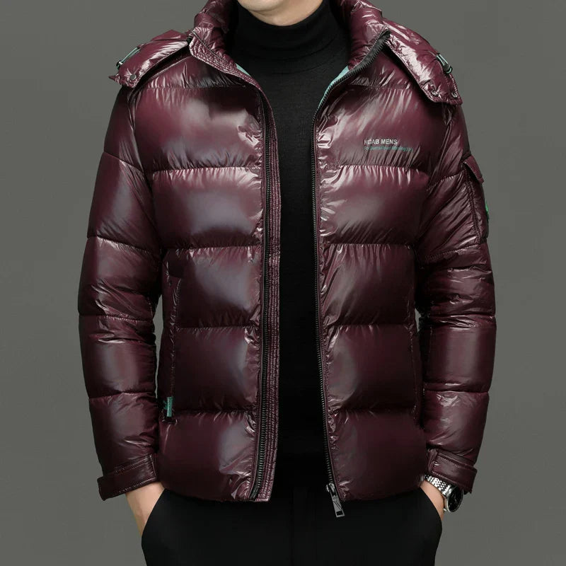 Herren Winter Stylische Daunenjacke | Langarm