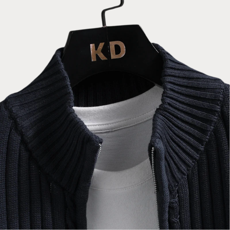 Lässiger Pullover Mit Langen Ärmeln Für Herren | Stehkragen