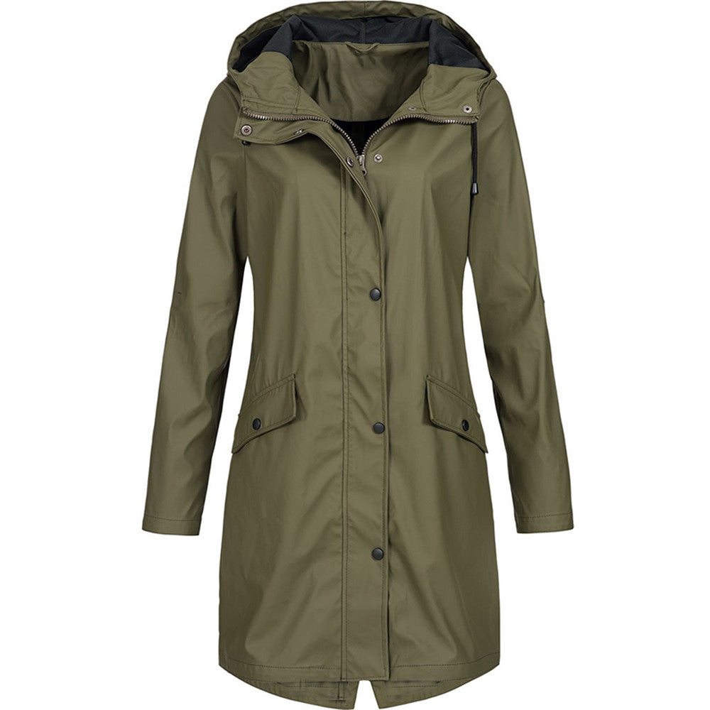Stylische Regenjacke Für Frauen | Lang