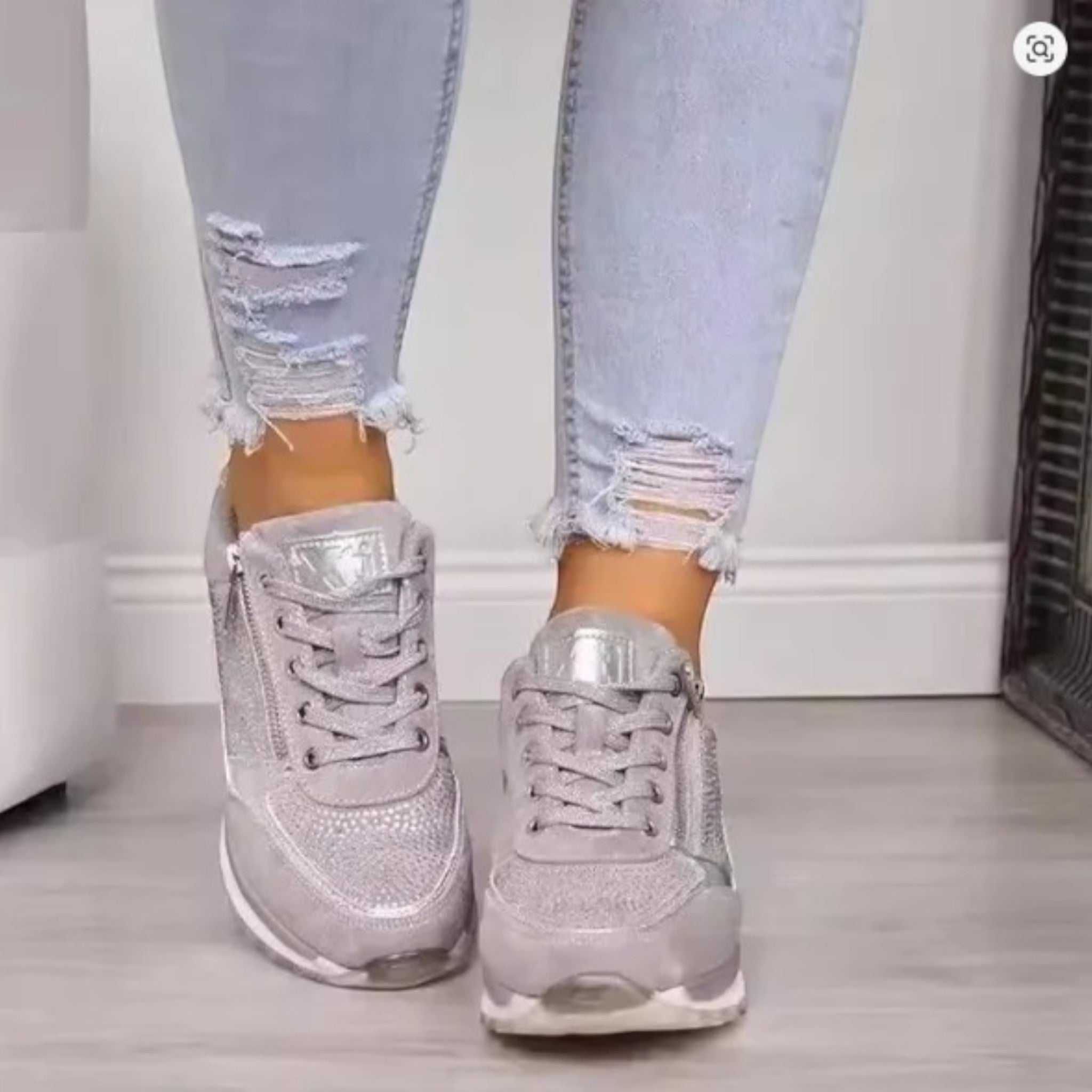 Modische Turnschuhe Für Frauen | Reißverschluss