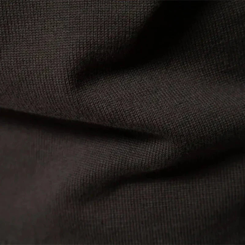 Klassische Strickjacke Mit Offener Vorderseite Für Herren | Schalkragen