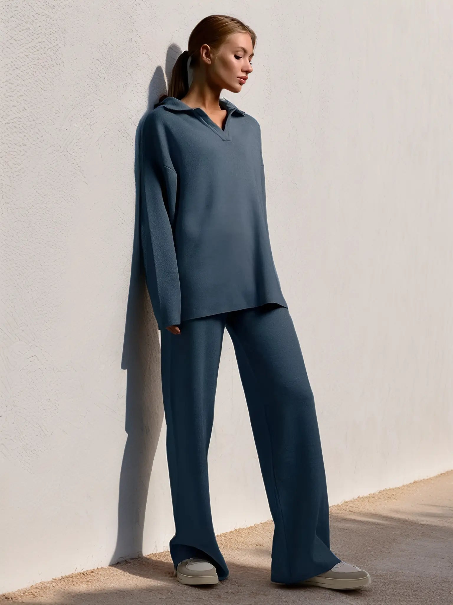 Damen Zweiteiler | Weitfallende Silhouette Mode