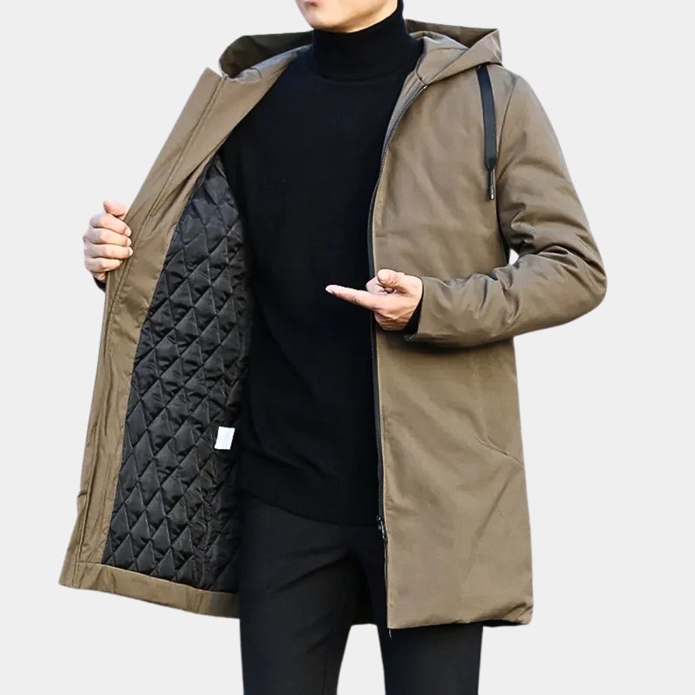 Herren Winterjacke Mit Kapuze | Langarm