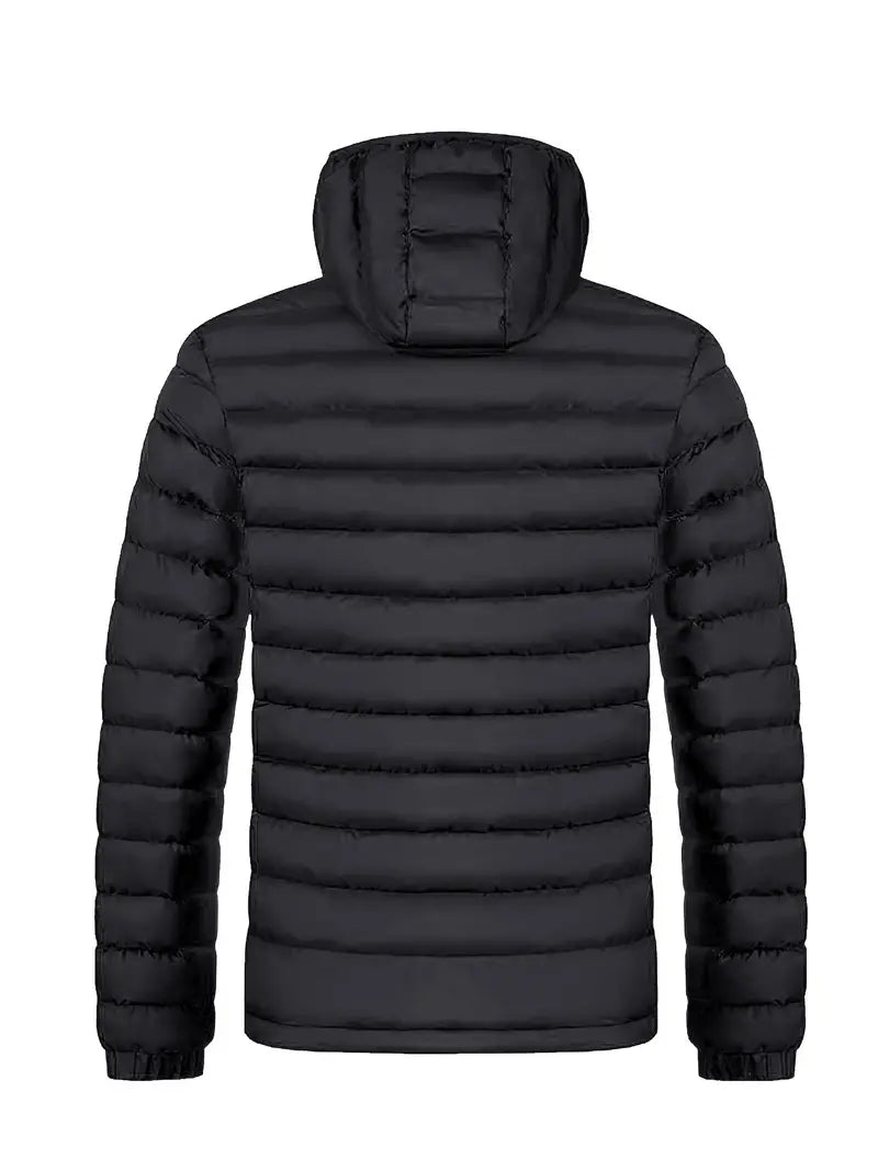 Herren Daunen Winterjacke Mit Kapuze | Stilvoll