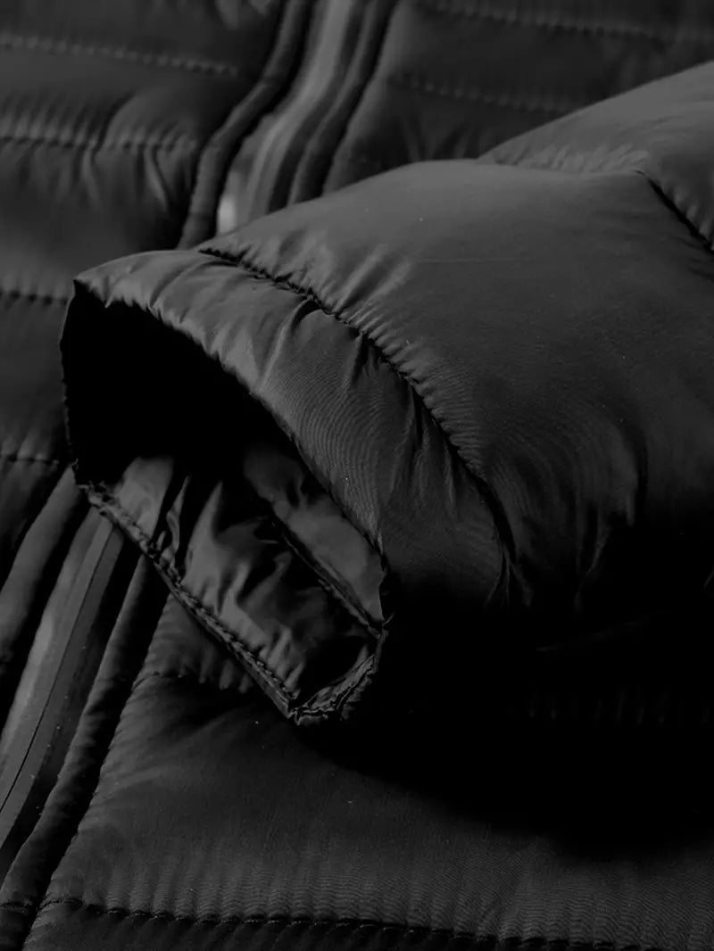 Herren Daunen Winterjacke Mit Kapuze | Stilvoll