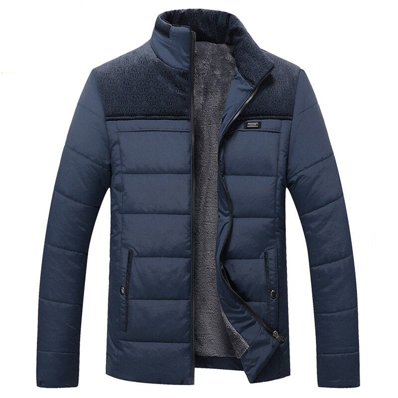 Herren Steppjacke Mit Stehkragen | Winter