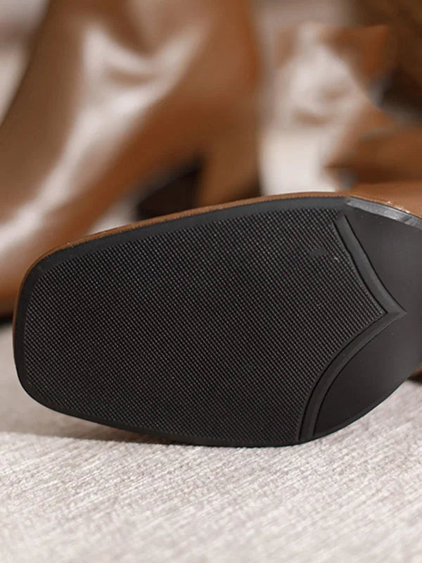 Damen Stiefeletten Absatz | Klare Linien