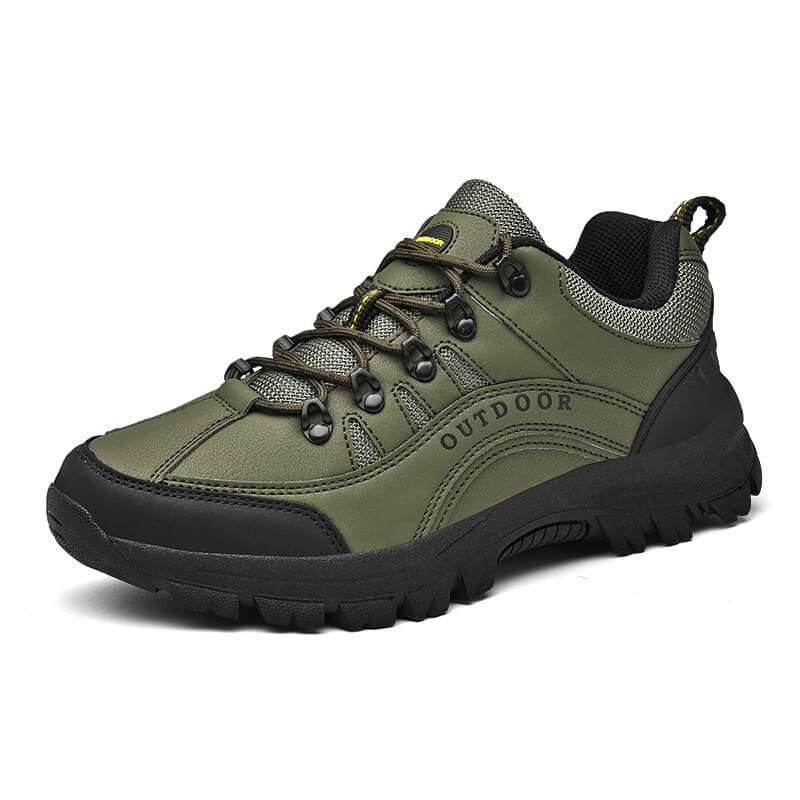 Wanderschuhe Herren | Kompakter Outdoor Aufbau-Grün-38-Orthomode.de
