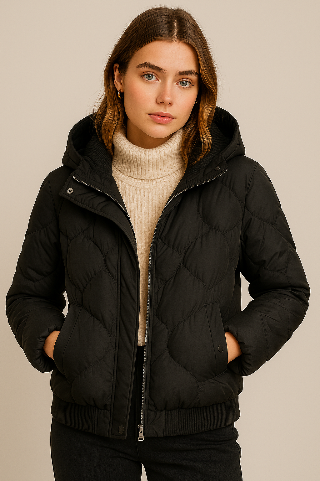 Gestepptem Pufferjacke Für Damen | Stylisch