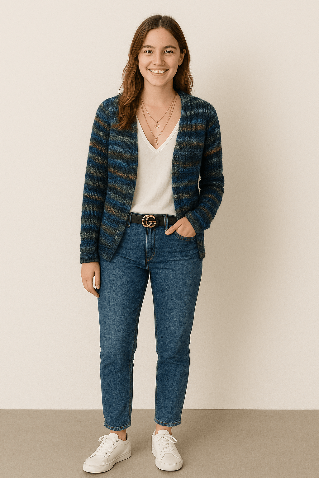 Cardigan Mit Offener Vorderseite Für Damen | Herbst