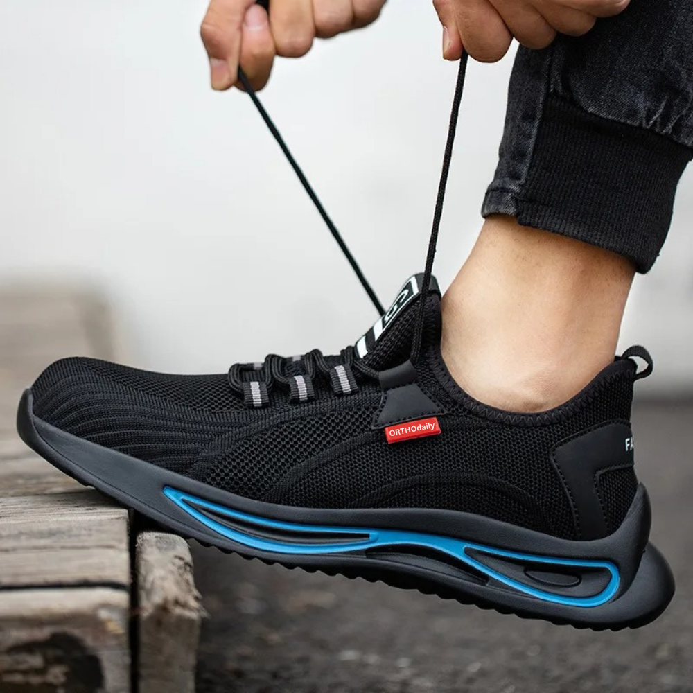 Bequeme Sicherheits-Arbeitsschuhe Herren | Niedriger Schnitt-Orthomode.de