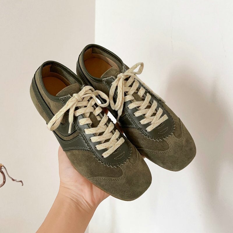 Damen Plateau Sneaker | Schnürschuhe Flache Sohle Alltag-Orthomode.de