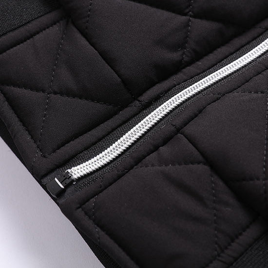 Atlas - Gesteppte Diamant-Winterbomberjacke