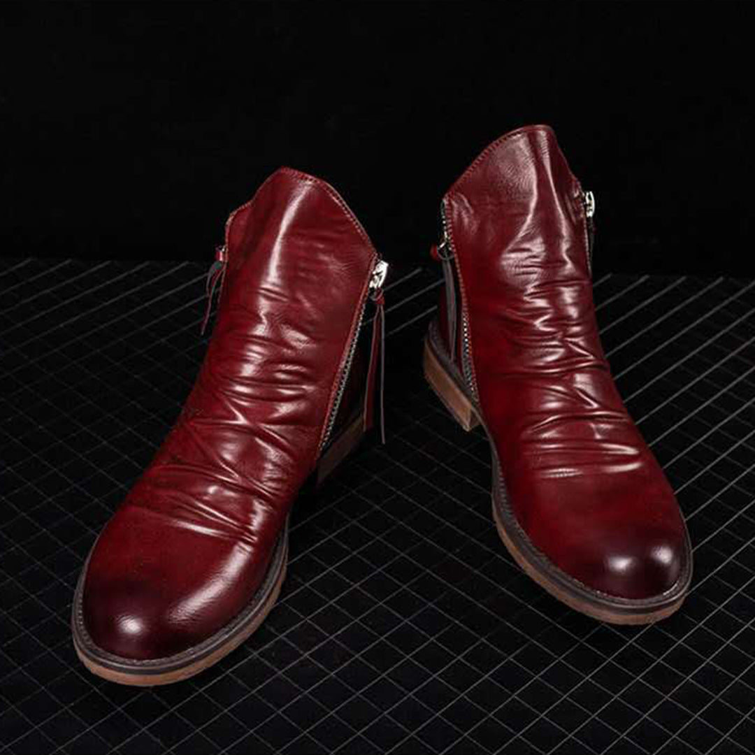 Haylom - Stilvolle Stiefel Mit Reißverschluss