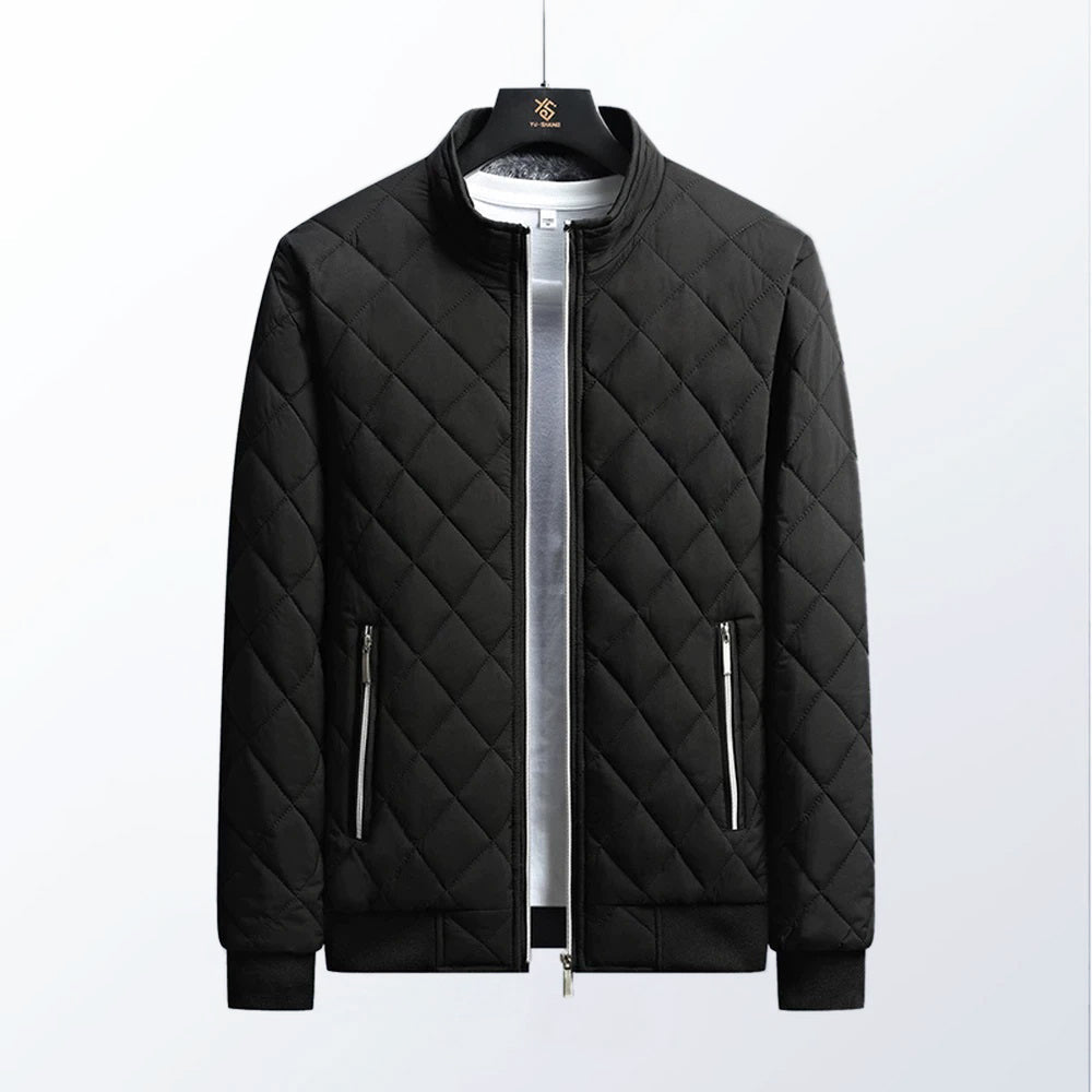 Atlas - Gesteppte Diamant-Winterbomberjacke