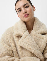 Klassischer Langer Teddymantel Für Frauen | Warm