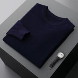 Herren Casual Kaschmir Rundhals | Winter