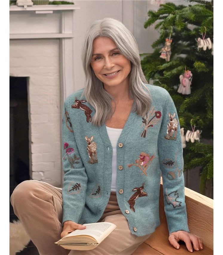 Damen Cardigan | Motiv Struktur Stil