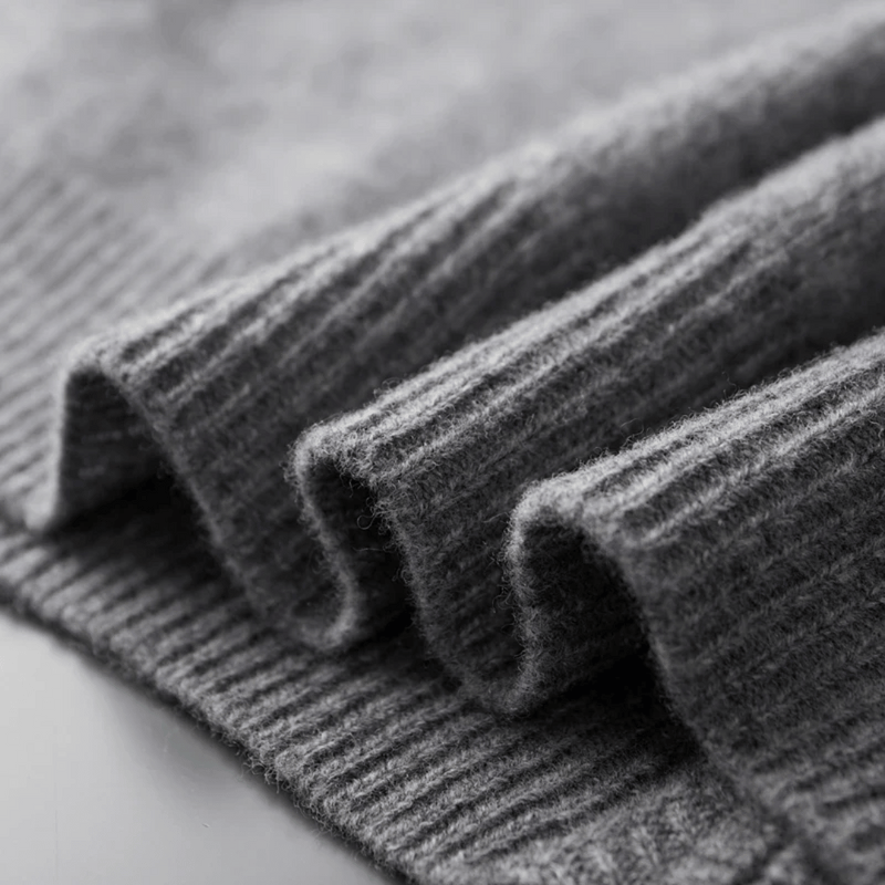 Herren Kaschmir Reißverschlussjacke Für Den Winter | Langarm