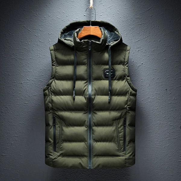 Herren Bodywarmer Mit Kapuze Und Reißverschluss | Ärmellos