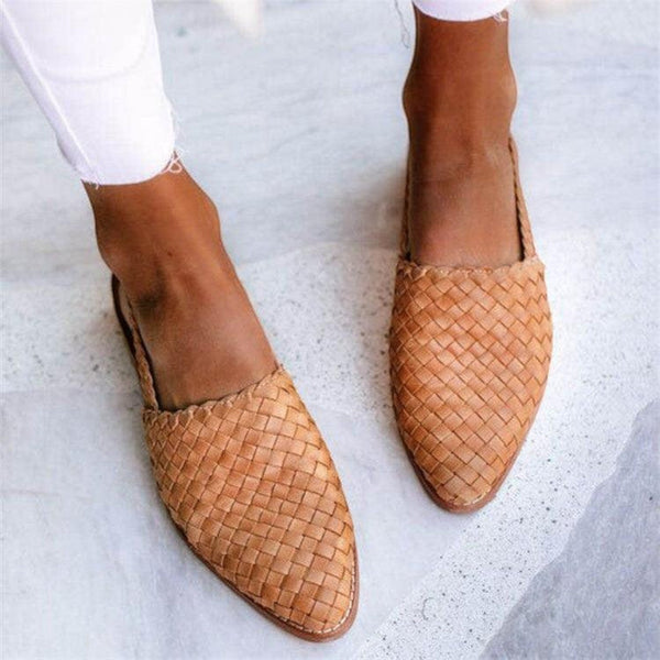 Anna | Lässige Flache Sandale | Slingback