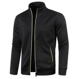 Lässige Winterjacke Mit Reißverschluss Für Herren | Stehkragen