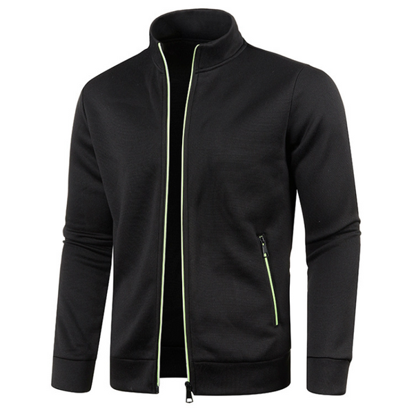 Lässige Winterjacke Mit Reißverschluss Für Herren | Stehkragen