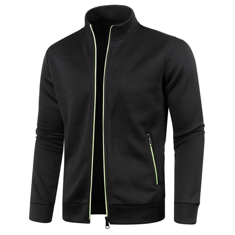Lässige Winterjacke Mit Reißverschluss Für Herren | Stehkragen