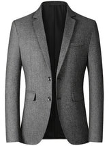Herren Blazer Jacke Mit Knopf | Stylisch