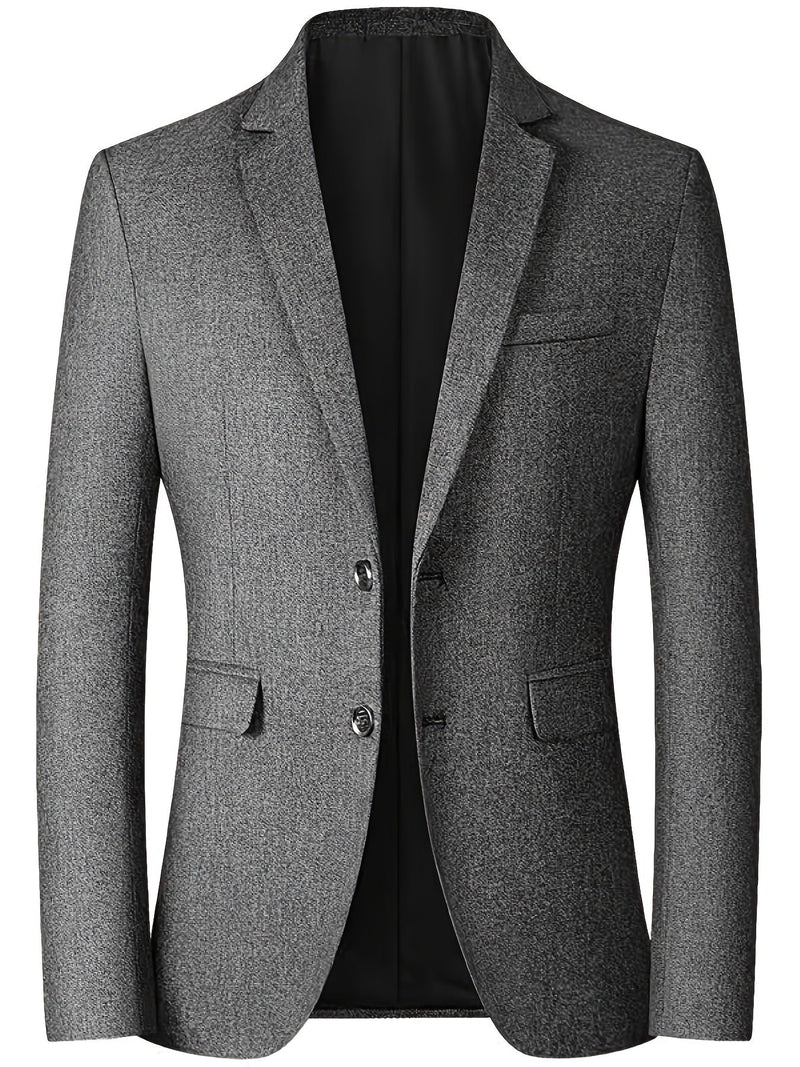 Herren Blazer Jacke Mit Knopf | Stylisch