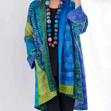 Bohème Kimono Strickjacke Für Frauen | Vintage