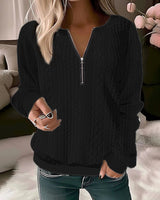 Kare - Pullover aus Wolle mit Reißverschluss