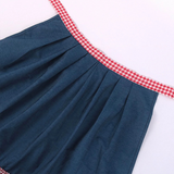 Klassisches Blaues Oktoberfest-Dirndlkleid Für Damen
