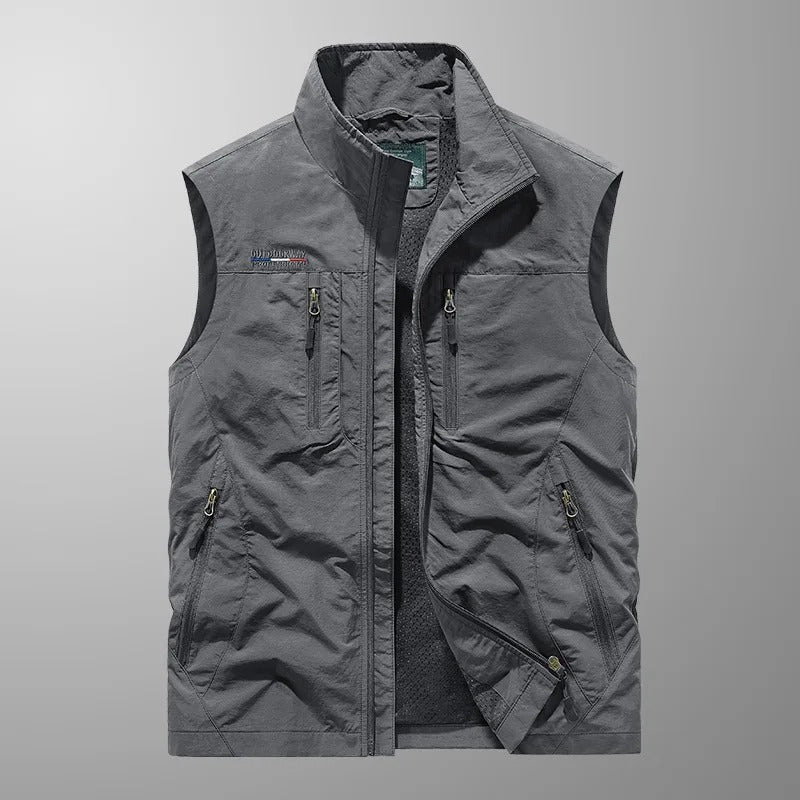 Herren Bodywarmer Mit Mehreren Taschen | Ärmellos