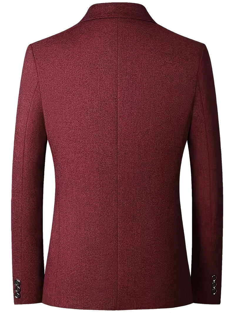 Herren Blazer Jacke Mit Knopf | Stylisch
