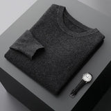 Herren Casual Kaschmir Rundhals | Winter