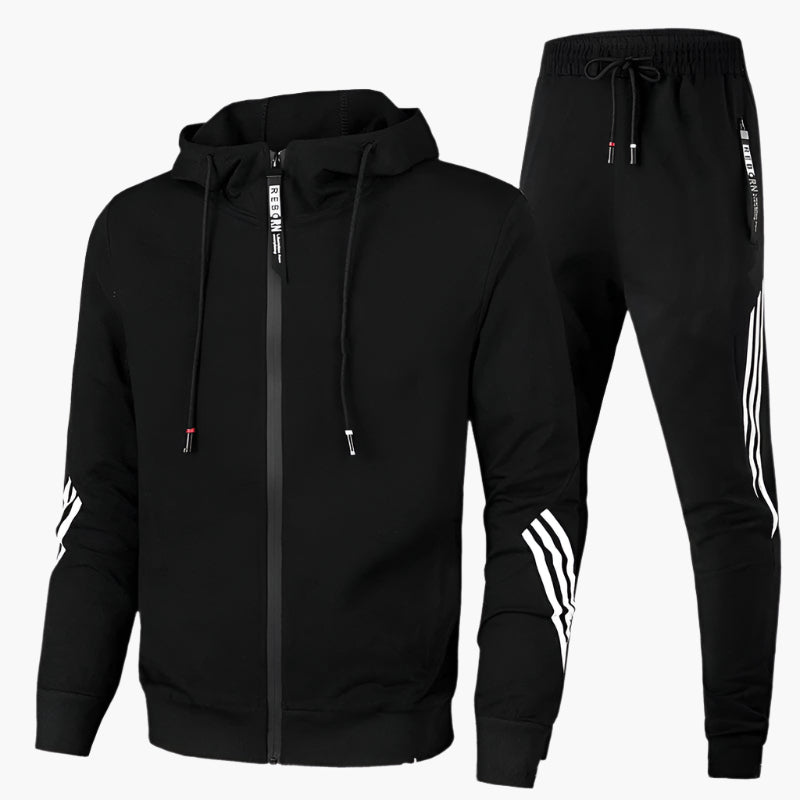 Herren Zweiteiliges Trainingsanzug Set | Langarm
