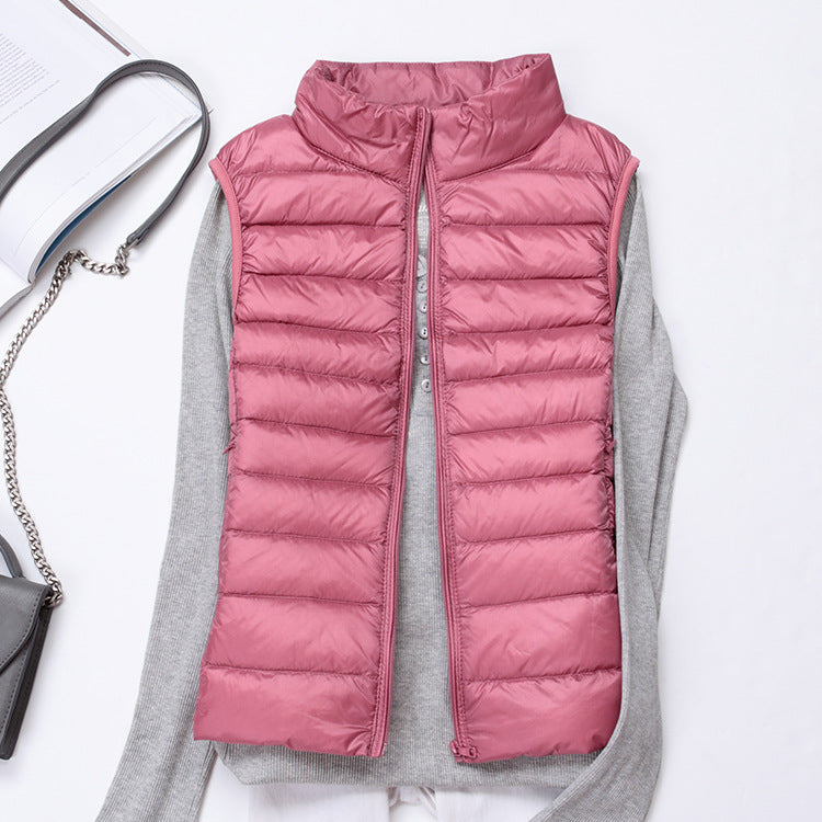 Winter Pufferweste Mit Reißverschluss Für Damen | Ärmellos
