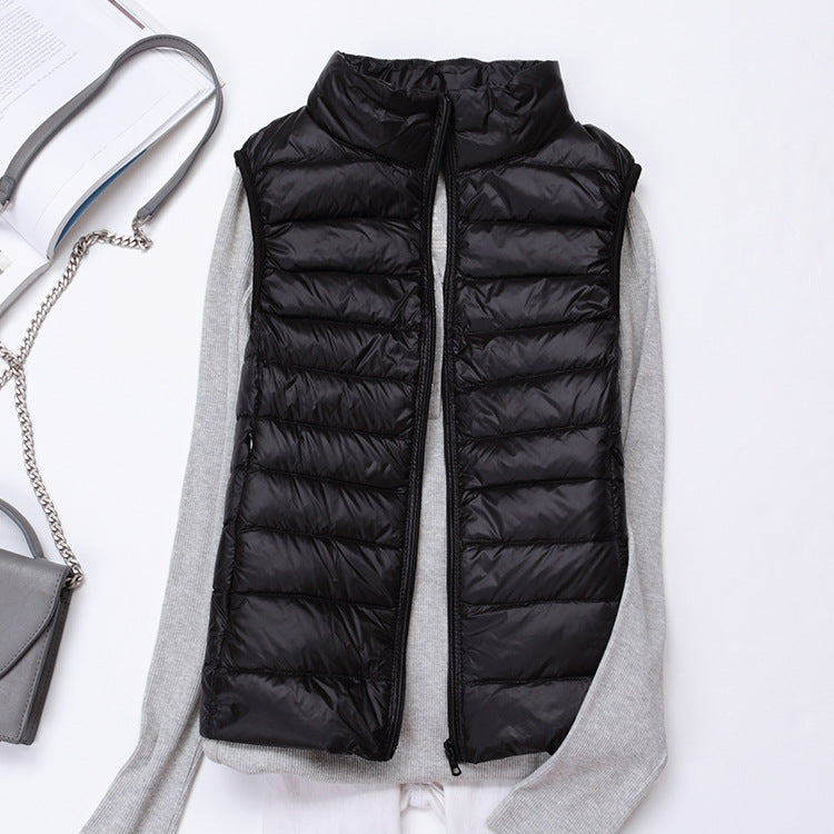 Winter Pufferweste Mit Reißverschluss Für Damen | Ärmellos